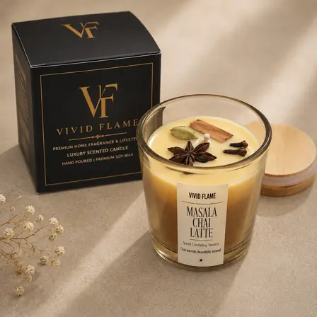 Masala Chai Latte Candle