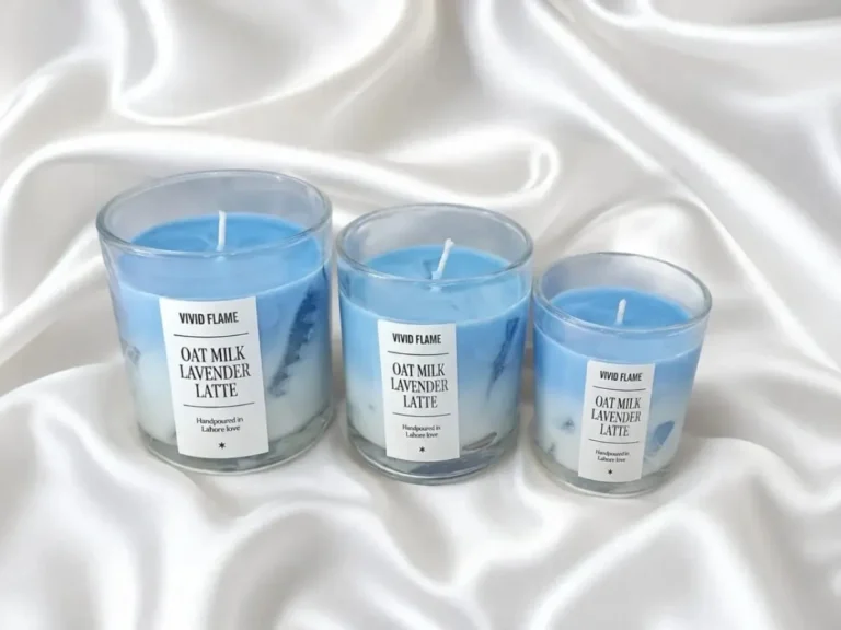 Oat Milk Lavender Latte Candle