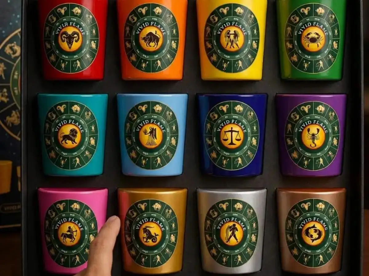 Zodiac Candle Gift Set of 12