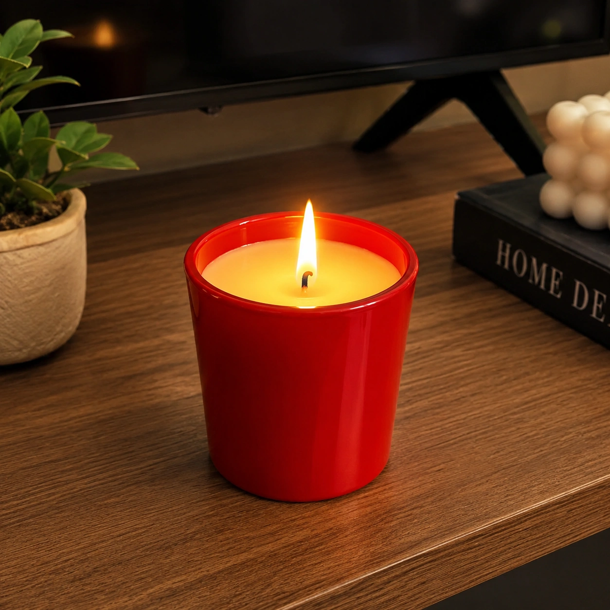 Colorful Scented Candles – Set of 6 Premium Glass Jar Candles - Image 5