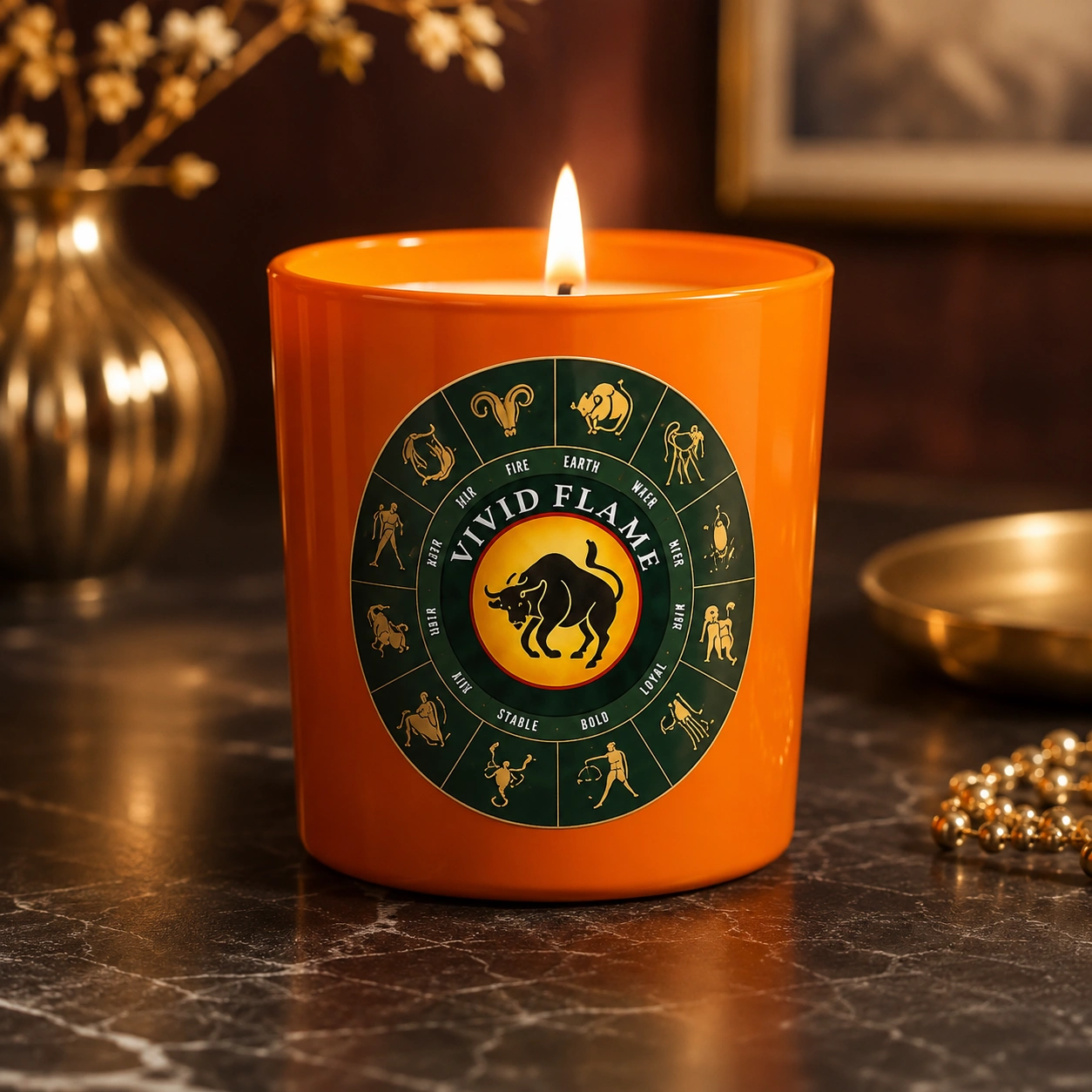 Zodiac Candle Gift Set – 12 Premium Astrology Jar Candles - Image 6