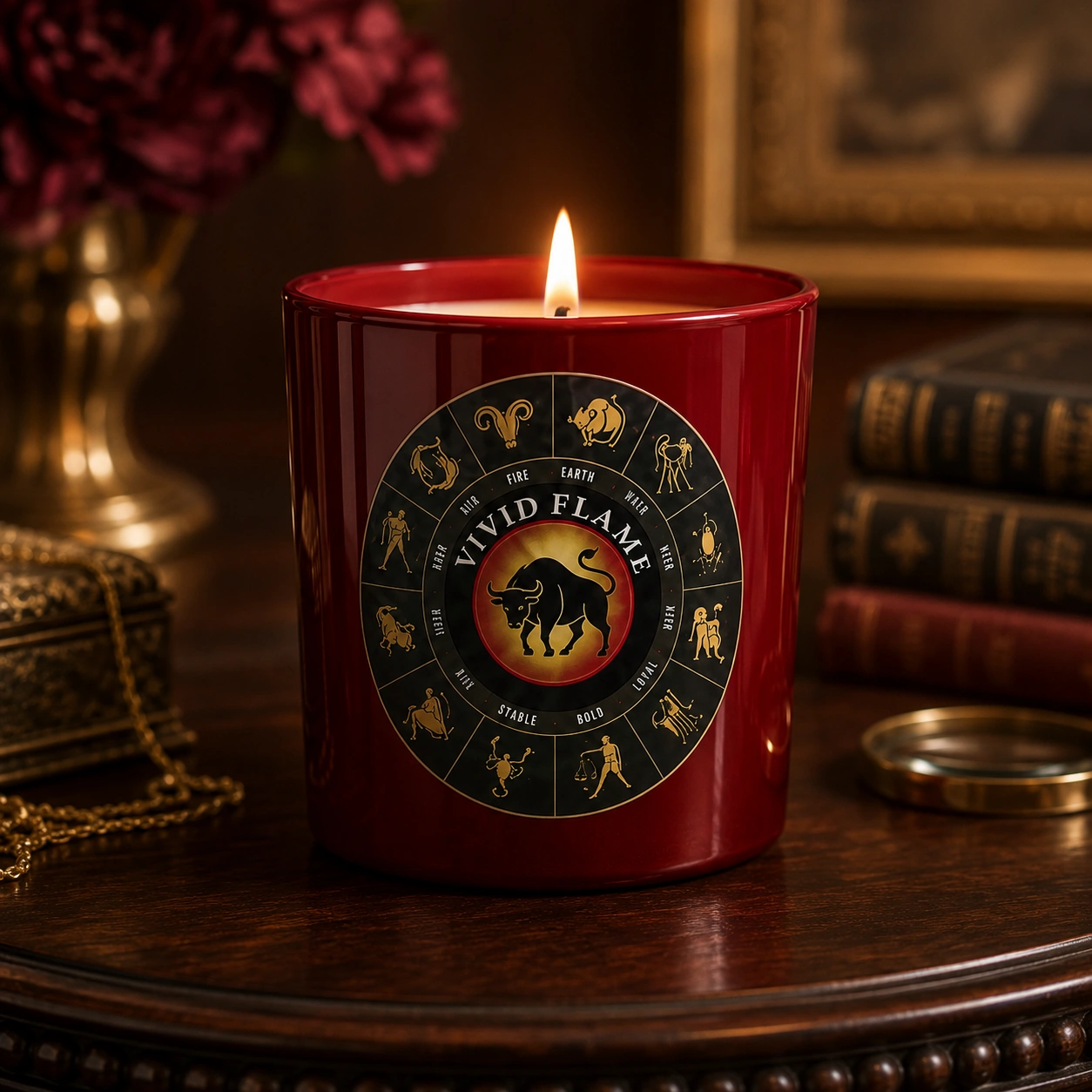 Zodiac Candle Gift Set – 12 Premium Astrology Jar Candles - Image 5