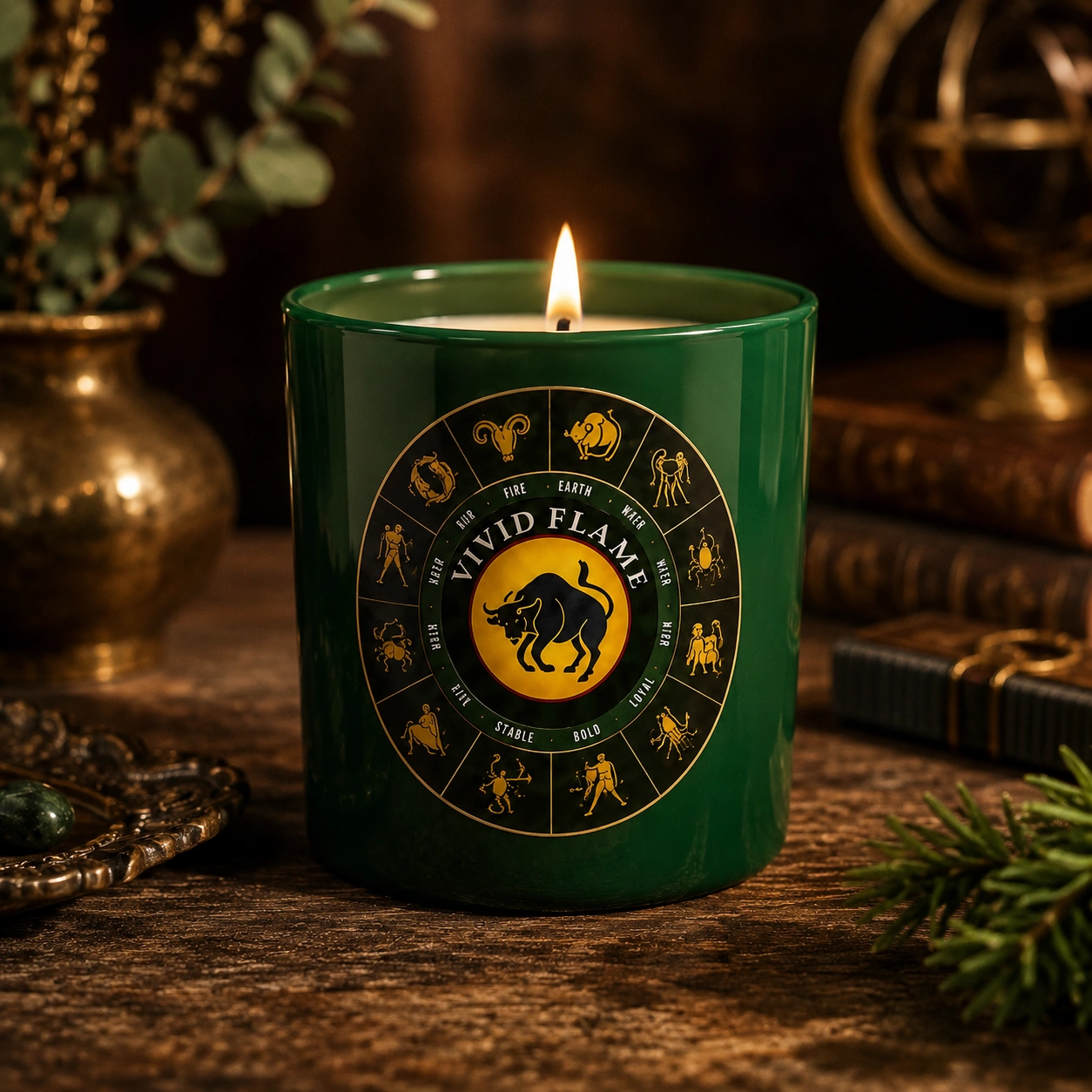 Zodiac Candle Gift Set – 12 Premium Astrology Jar Candles - Image 4