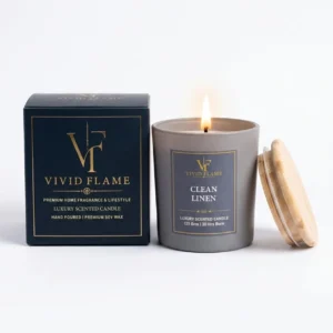 Clean Linen Luxury Scented Candle