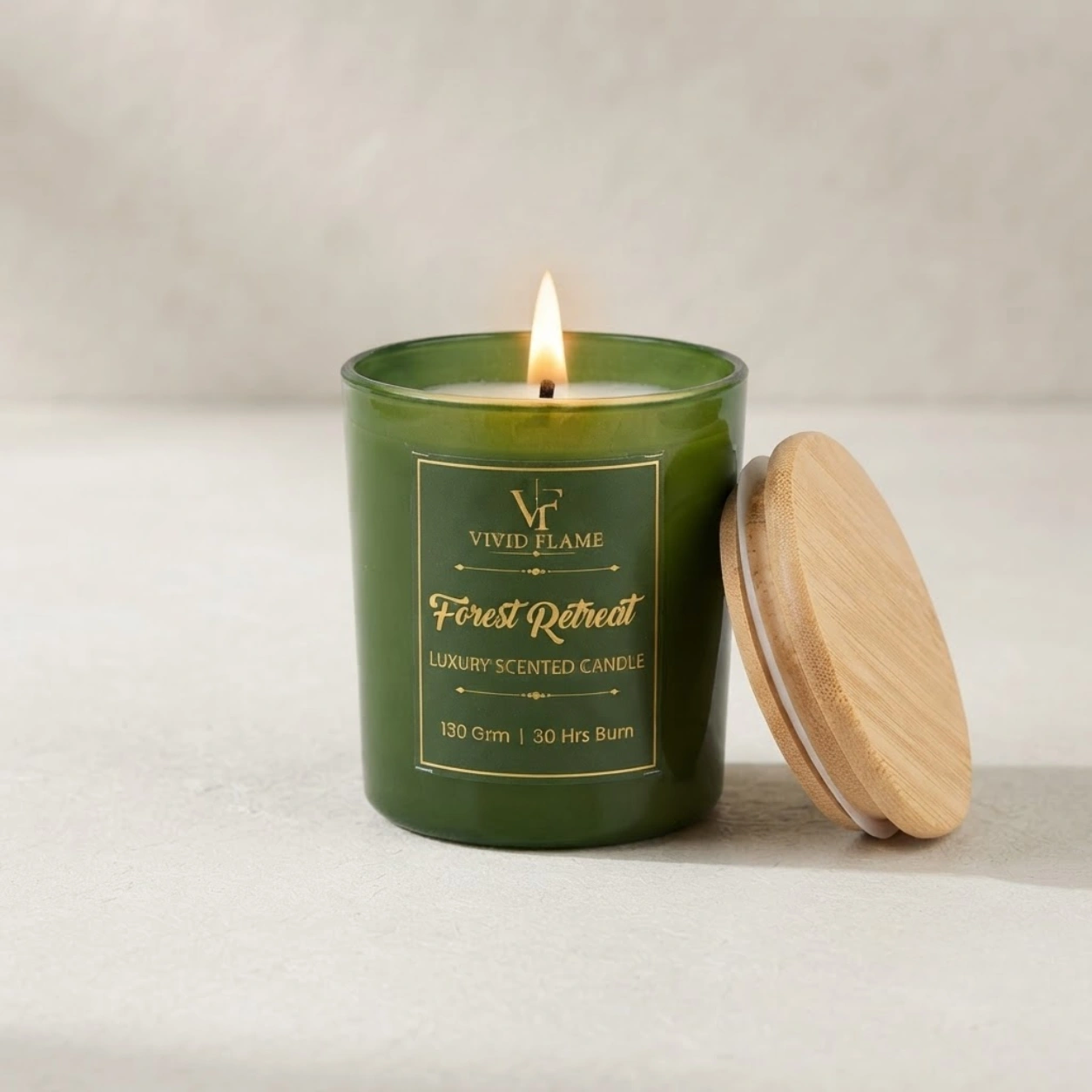 Forest Retreat Luxury Scented Candle – 130g | 30 Hours Burn - Image 3