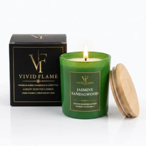 Jasmine Sandalwood Luxury Scented Candle