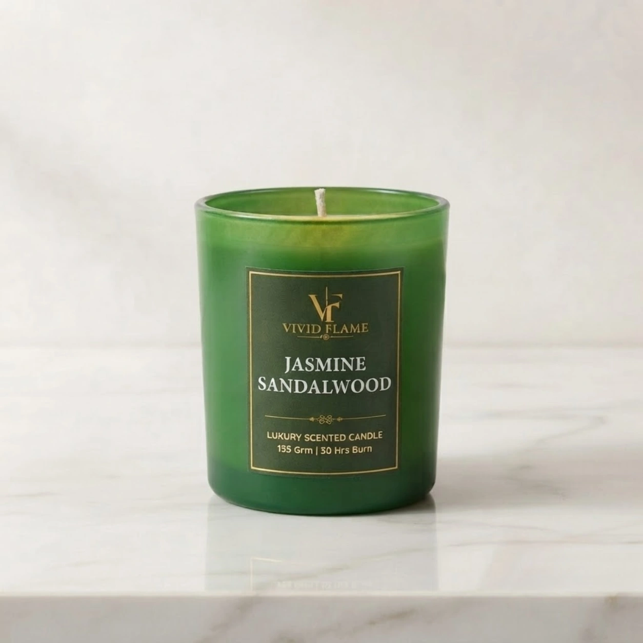 Jasmine Sandalwood Luxury Scented Candle - Image 4