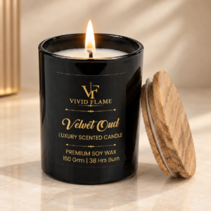 Velvet Oud Luxury Scented Soy Wax Candle